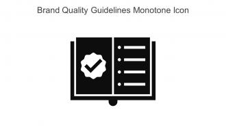 Brand Quality Guidelines Monotone Icon In Powerpoint Pptx Png And Editable Eps Format