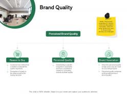 Brand quality ppt powerpoint presentation summary guide