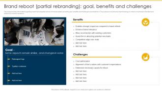 Brand Reboot Partial Rebranding Goal Benefits And Challenges Rebranding Retaining Brand