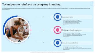 Brand Reinforcement Strategies Techniques To Reinforce On Company Branding