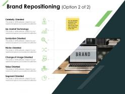 Brand repositioning technology symbolism ppt powerpoint presentation file portfolio