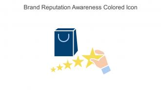 Brand Reputation Awareness Colored Icon In Powerpoint Pptx Png And Editable Eps Format
