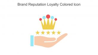 Brand Reputation Loyalty Colored Icon In Powerpoint Pptx Png And Editable Eps Format