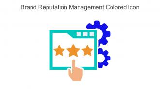 Brand Reputation Management Colored Icon In Powerpoint Pptx Png And Editable Eps Format