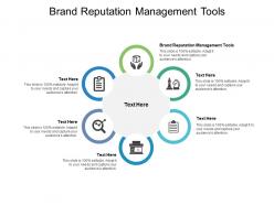 Brand reputation management tools ppt powerpoint presentation layouts designs cpb