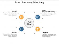 Brand response advertising ppt powerpoint presentation outline information cpb