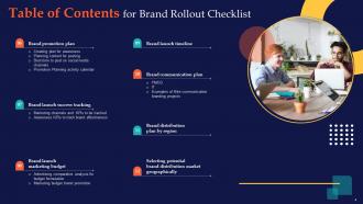 Brand Rollout Checklist Powerpoint Presentation Slides Branding CD V