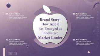 Brand Story How Apple Has Emerged As Innovative Market Leader