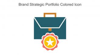 Brand Strategic Portfolio Colored Icon In Powerpoint Pptx Png And Editable Eps Format