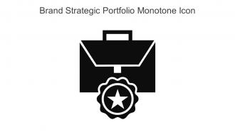 Brand Strategic Portfolio Monotone Icon In Powerpoint Pptx Png And Editable Eps Format