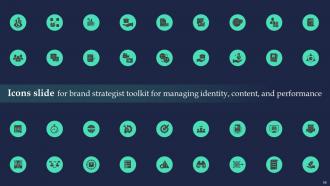 Brand Strategist Toolkit For Managing Identity Content And Performance Complete Deck Branding CD