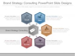 Brand strategy consulting powerpoint slide designs