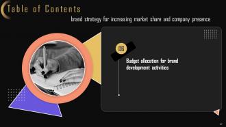 Brand Strategy For Increasing Market Share And Company Presence MKT CD V Impactful Downloadable