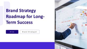 Brand Strategy Roadmap For Long Term Success PPT Structure AT