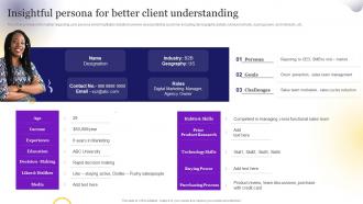 Brand Strategy Toolkit For Marketers Branding Insightful Persona For Better Client Understanding