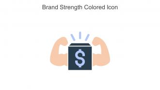 Brand Strength Colored Icon In Powerpoint Pptx Png And Editable Eps Format