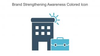 Brand Strengthening Awareness Colored Icon In Powerpoint Pptx Png And Editable Eps Format