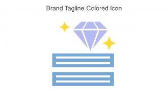 Brand Tagline Colored Icon In Powerpoint Pptx Png And Editable Eps Format