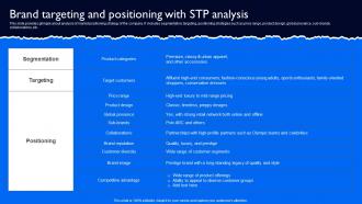 Brand Targeting And Positioning With Stp Analysis Complete Guide To Launch Strategy SS V