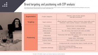 Brand Targeting And Positioning With STP Analysis Implementing New Marketing Campaign Plan Strategy SS