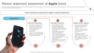 Brand Unfolding Apples Secret To Success Mission Statement Assessment Of Apple Brand