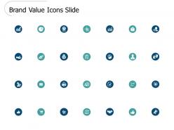 Brand value icons slide checklist l460 ppt powerpoint presentation