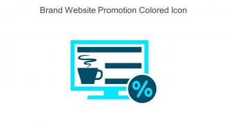 Brand Website Promotion Colored Icon In Powerpoint Pptx Png And Editable Eps Format