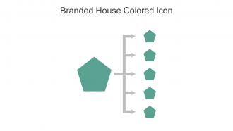 Branded House Colored Icon In Powerpoint Pptx Png And Editable Eps Format