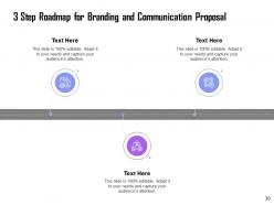 Branding and communication proposal powerpoint presentation slides