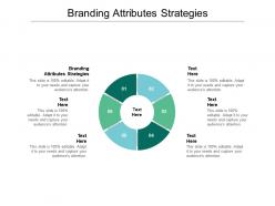 Branding attributes strategies ppt powerpoint presentation visuals cpb