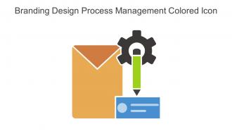 Branding Design Process Management Colored Icon In Powerpoint Pptx Png And Editable Eps Format