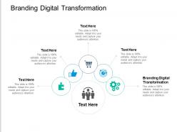 Branding digital transformation ppt powerpoint presentation inspiration infographic template cpb