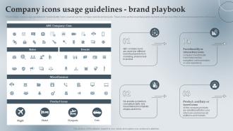 Branding Guidelines Playbook Company Icons Usage Guidelines Brand Playbook