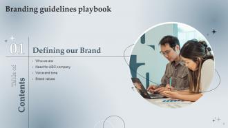 Branding Guidelines Playbook Powerpoint Presentation Slides