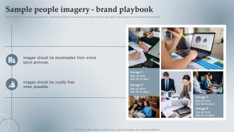 Branding Guidelines Playbook Sample People Imagery Brand Playbook