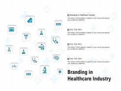Branding in healthcare industry ppt powerpoint presentation portfolio graphics