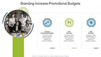 Branding Increase Promotional Budgets In Powerpoint And Google Slides Cpb