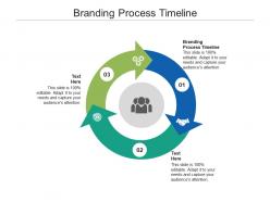 Branding process timeline ppt powerpoint presentation styles summary cpb