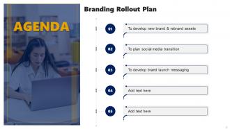 Branding Rollout Plan Branding CD V