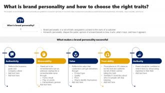 Branding Rollout Plan What Is Brand Personality And How To Choose The Right Traits