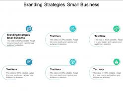 Branding strategies small business ppt powerpoint presentation infographic template cpb
