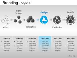 Branding style 4 powerpoint presentation slides