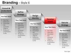 Branding style 6 powerpoint presentation slides