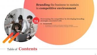Branding The Business To Sustain In Competitive Environment Powerpoint Presentation Slides Multipurpose