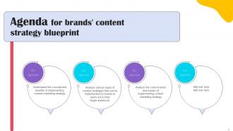 Brands Content Strategy Blueprint MKT CD V Colorful Slides