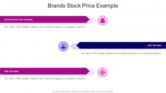 Brands Stock Price Example In Powerpoint And Google Slides Cpb