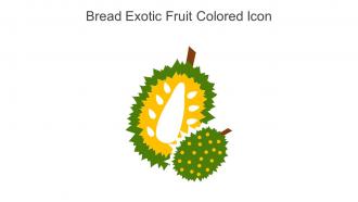 Bread Exotic Fruit Colored Icon In Powerpoint Pptx Png And Editable Eps Format