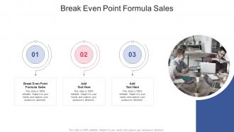 Break Even Point Formula Sales In Powerpoint And Google Slides Cpb