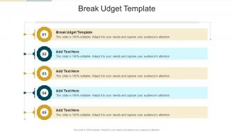 Break Udget Template In Powerpoint And Google Slides Cpb