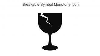 Breakable Symbol Monotone Icon In Powerpoint Pptx Png And Editable Eps Format